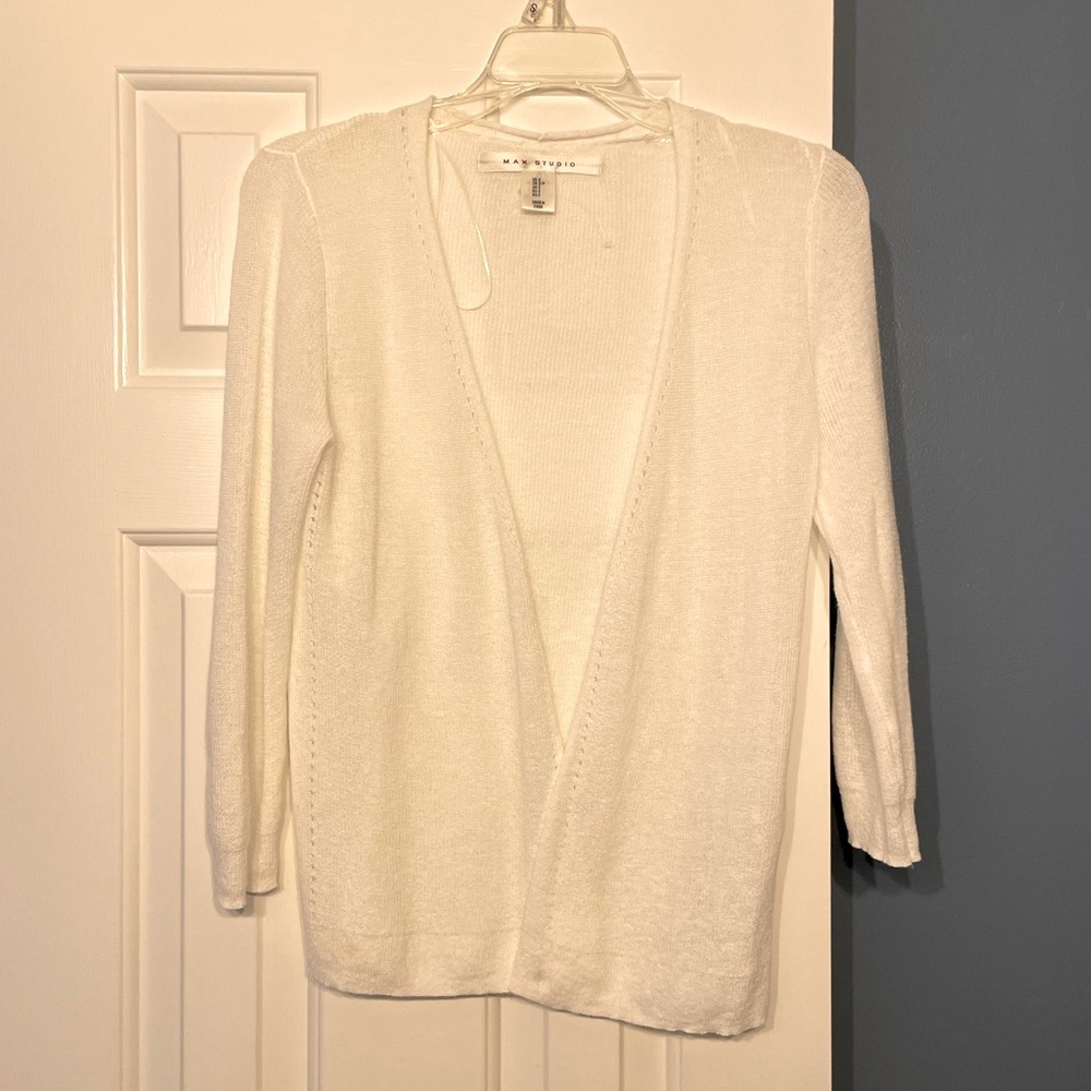 NWOT Max Studio Delicate Knit Cardigan